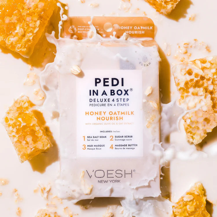 Pedi in a Box 4 Step – Honey Oatmilk Nourish