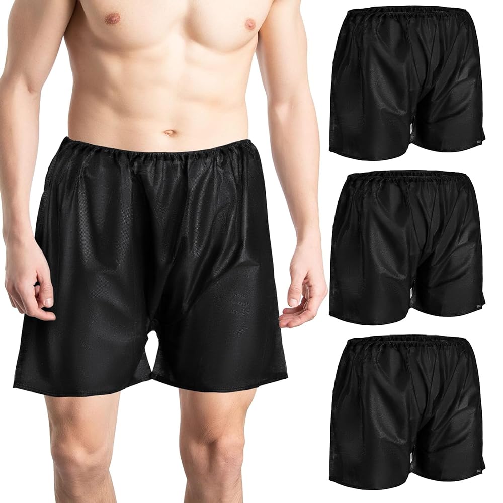 Boxers Desechables para Hombres – Negros