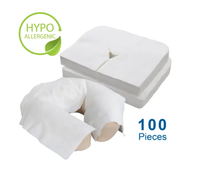 Fundas Desechables Planas para Reposacabezas (Paquete de 100)