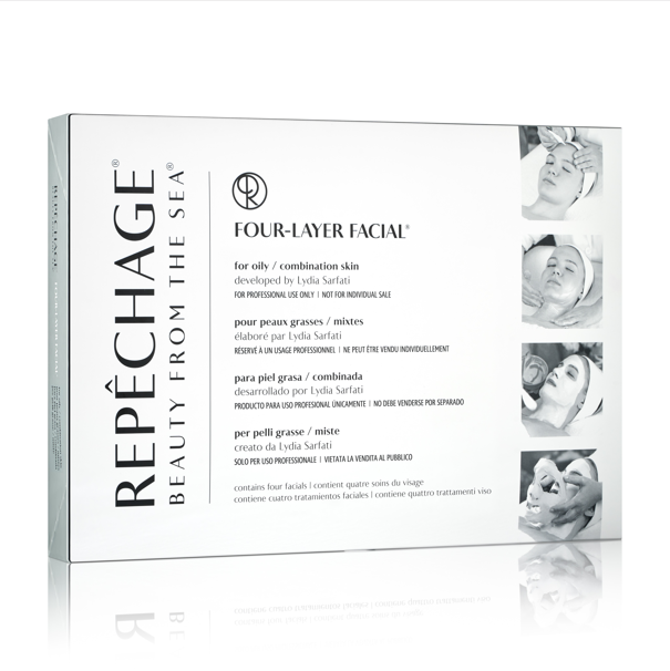 Facial de Cuatro Capas para Piel Grasa/Mixta (4 Faciales)