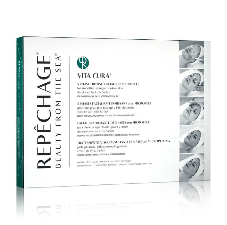 Tratamiento Facial Reafirmante en 5 Fases Vita Cura® con Micropeel (5 Faciales)