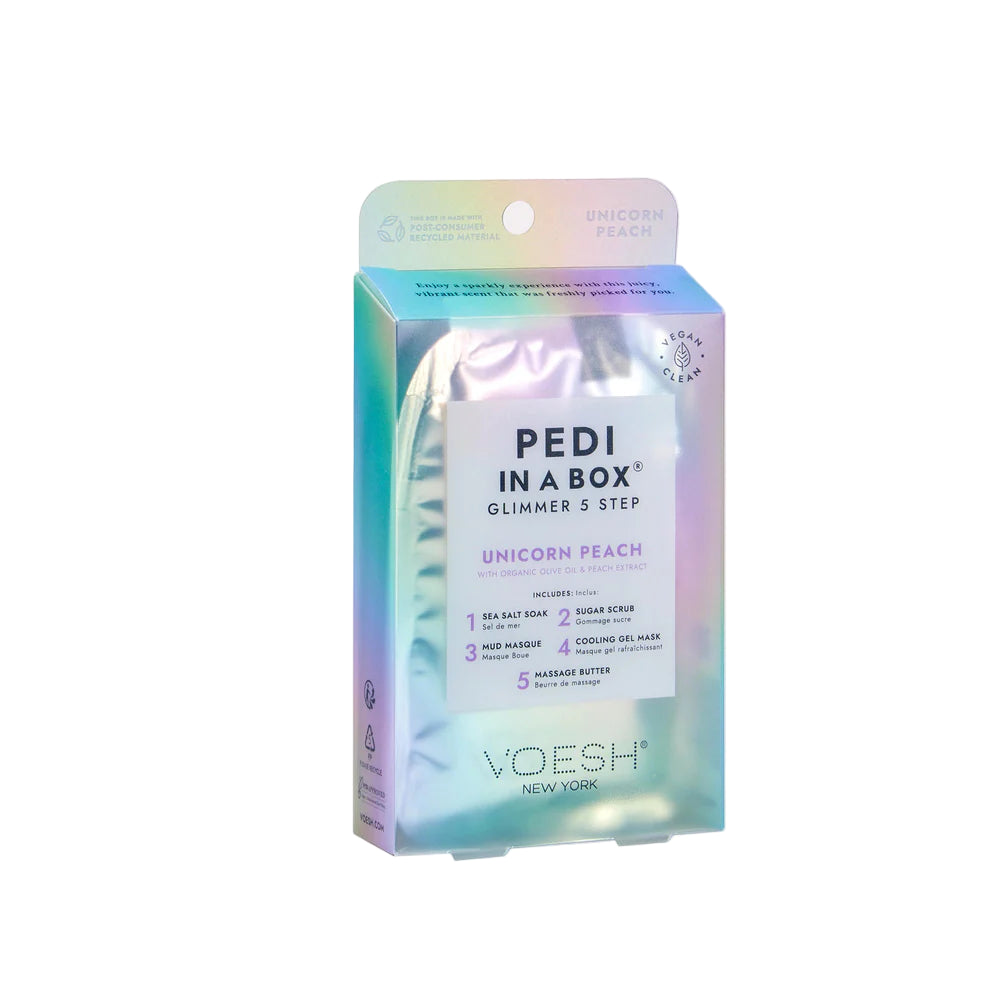 Pedi in a Box Glimmer 5 Step - Unicorn Peach